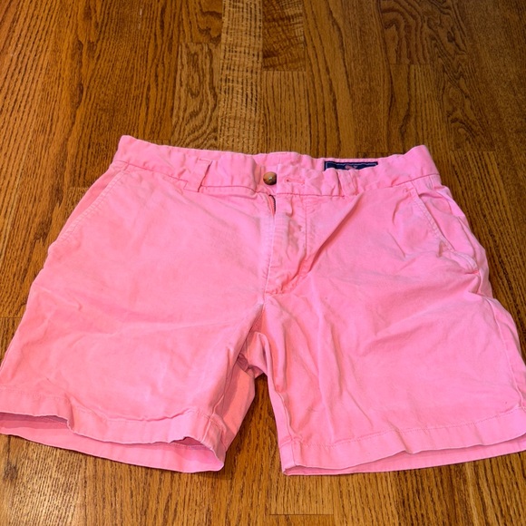 Vineyard Vines Other - Vineyard Vines Men’s Bright Pink Breaker Shorts Size 30